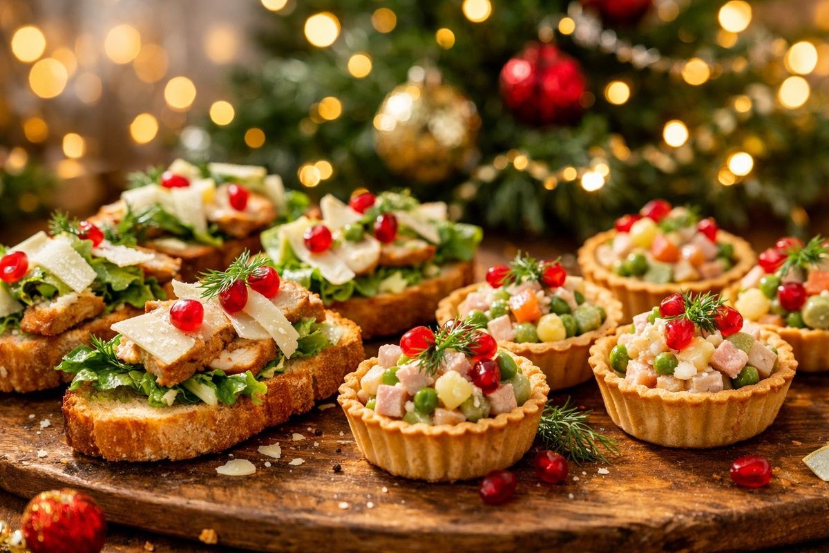 Как превратить остатки праздничных салатов в простой и вкусный обед