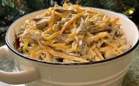 Салат из печени: новый взгляд на праздничное угощение