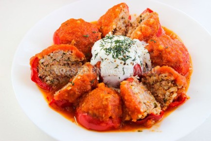 Как приготовить фаршированный перец всего за 10 минут