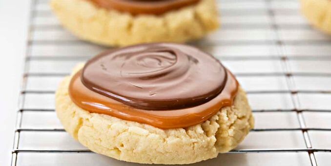 Печенье, вдохновленное популярным шоколадным батончиком