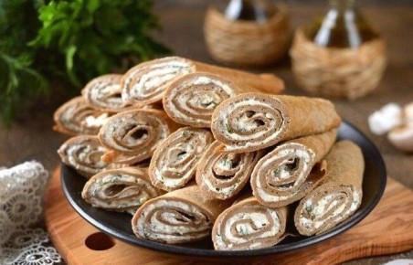 Восхитительные печеночные блинчики с начинкой для гурманов