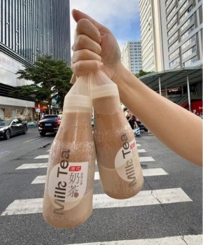 Необычное продвижение молочного чая в Шэньчжене