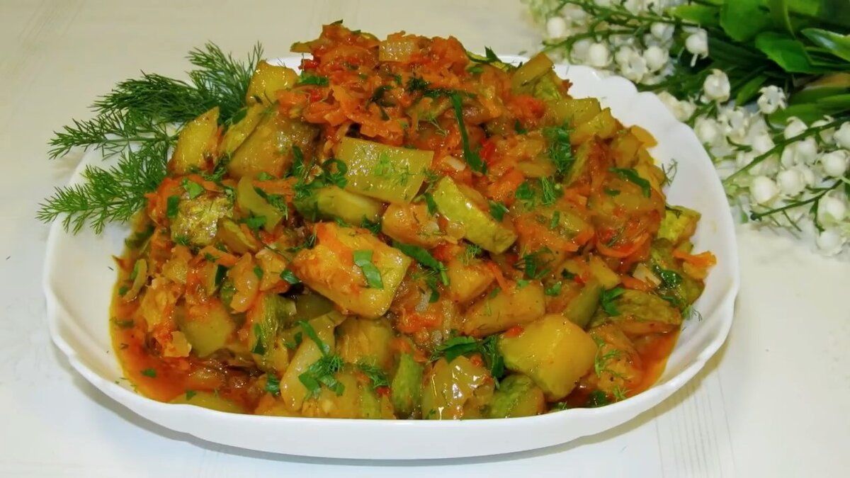 Кабачковое рагу: Простое и вкусное решение для любого стола