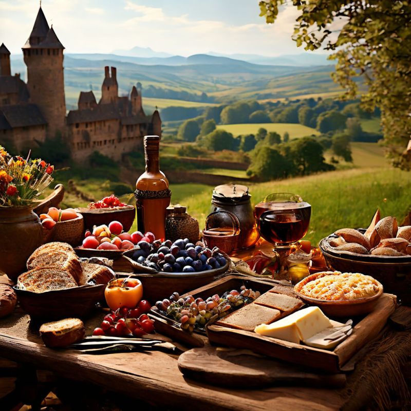 Пикник в духе средневековья: кулинарный опыт из прошлого