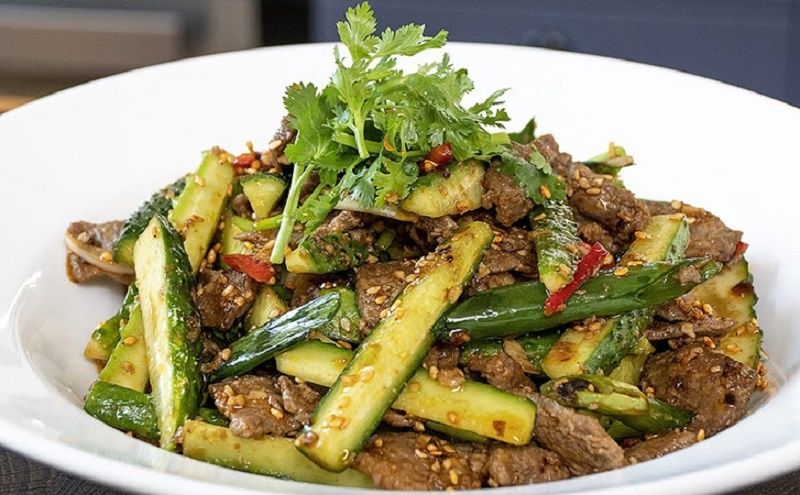 Мясо и огурцы: новое слово в кулинарии