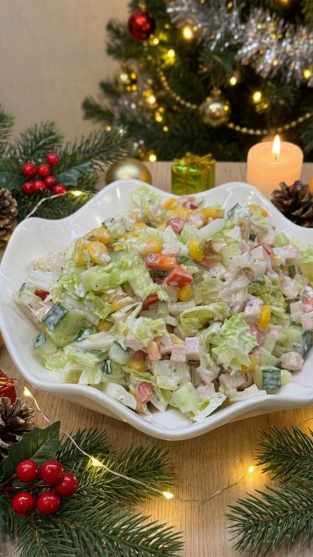 Салат «Светофор»: яркое сочетание свежести и пользы на вашем столе