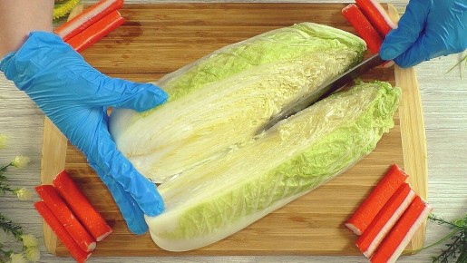 Постный салат с крабовыми палочками за 5 минут: полезный и вкусный