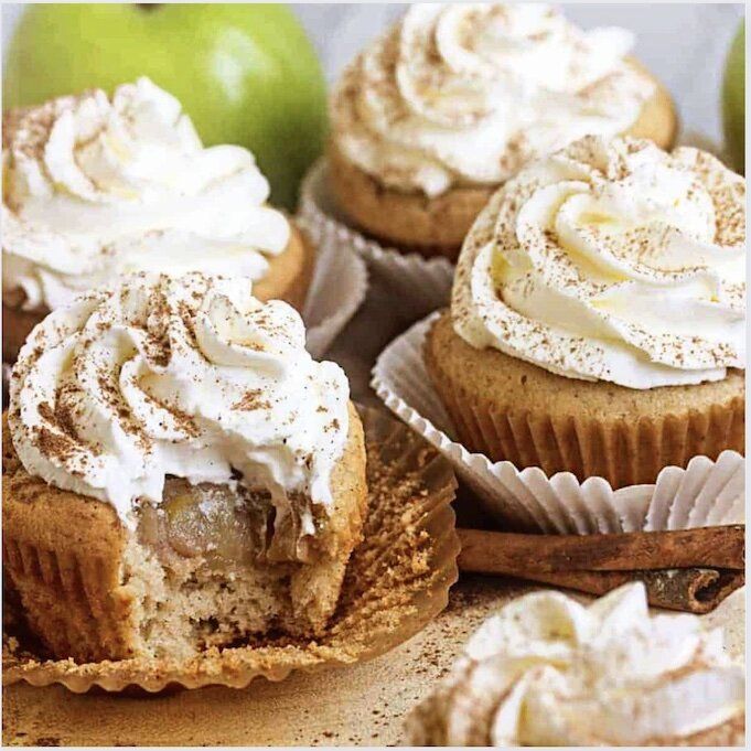 Неповторимый яблочный десерт: капкейки вместо привычного пирога