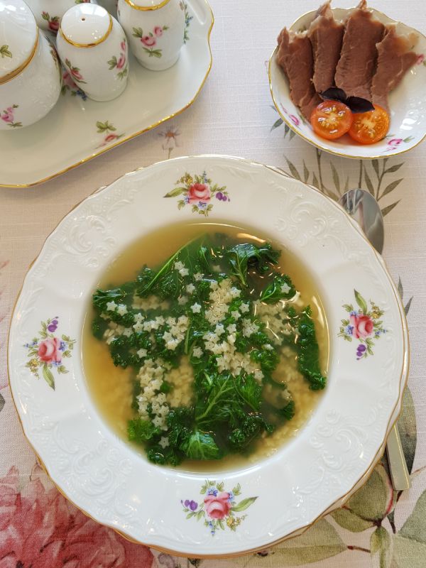 Ароматное консоме для холодного дня