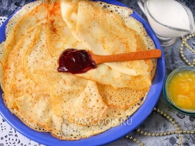 Сладкие угощения на Масленицу: рецепты блинов и соусов