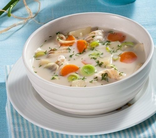 Нежный финский рыбный суп с луком-пореем, который стоит попробовать