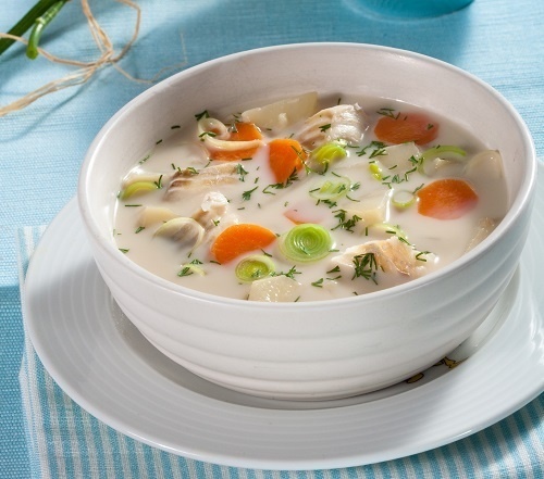 Нежный финский рыбный суп с луком-пореем, который стоит попробовать