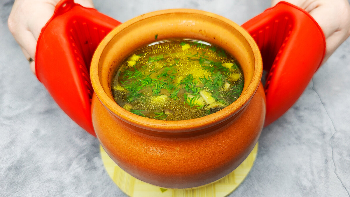 Ароматный суп с грибами и чечевицей: быстро и просто