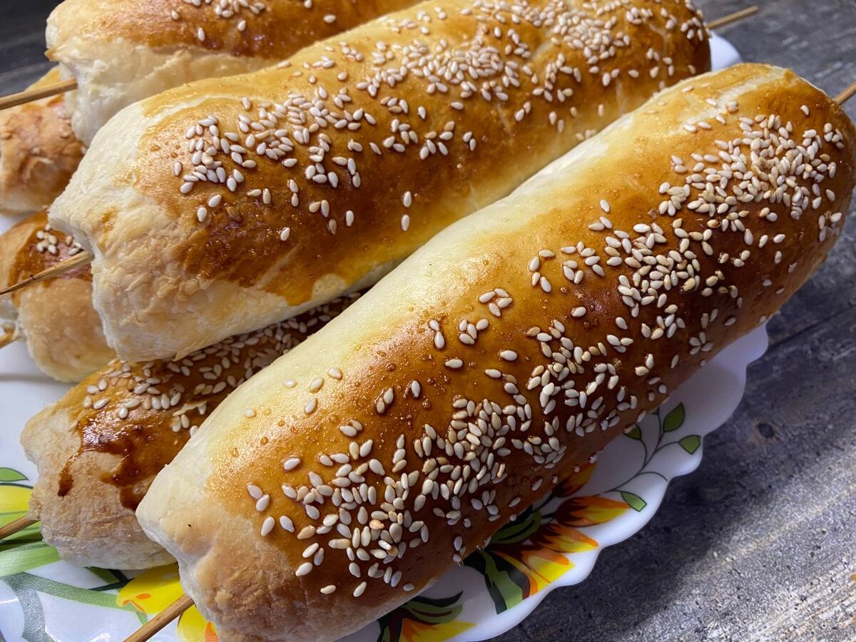 Вкусная самса с курицей на шпажках