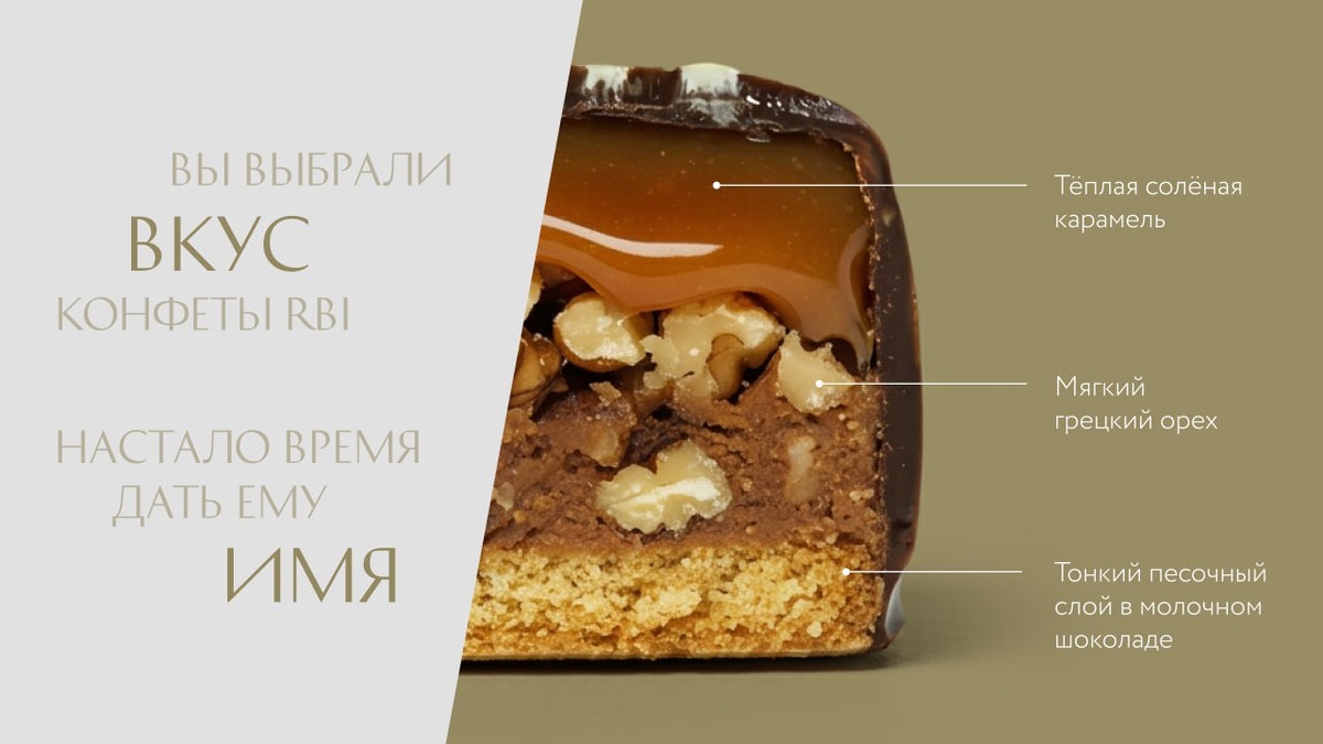 Как ваше имя может стать частью уникальной конфеты RBI