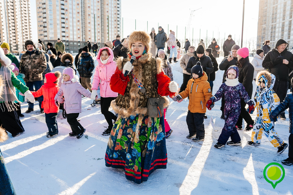 Масленица собрала липчан на весёлых гуляньях