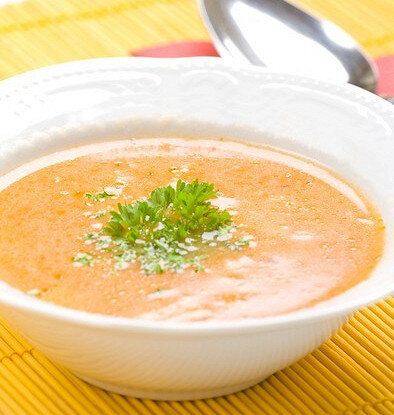 Творческий подход к супу: молочный с тыквой и манкой