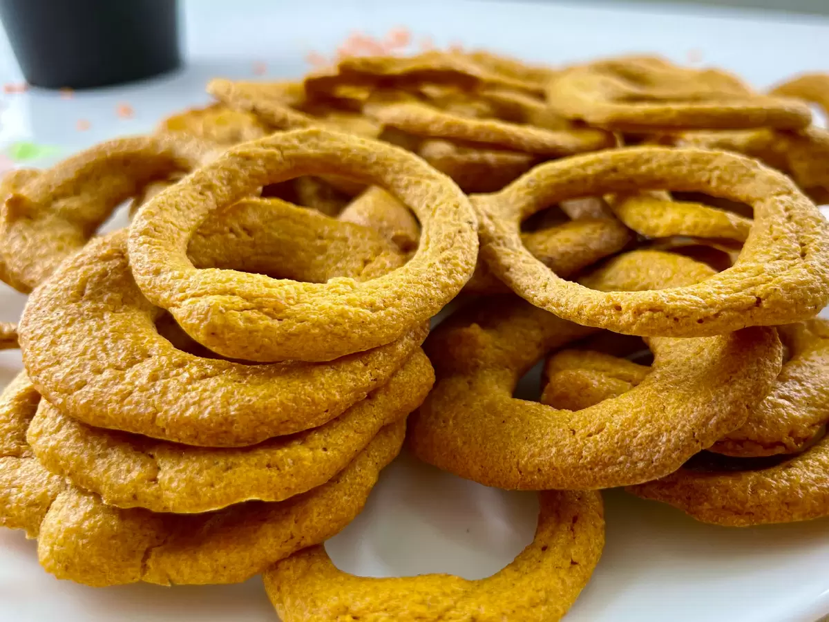 Вкусные и полезные: чечевичные колечки без глютена