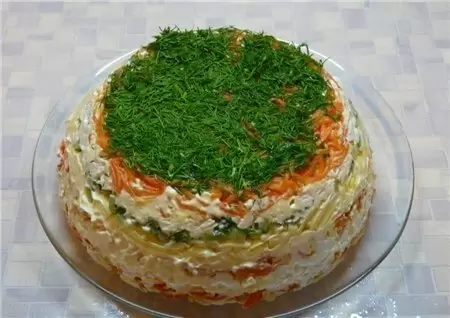 Вдохновляющий салат с корейской морковью для вашего стола