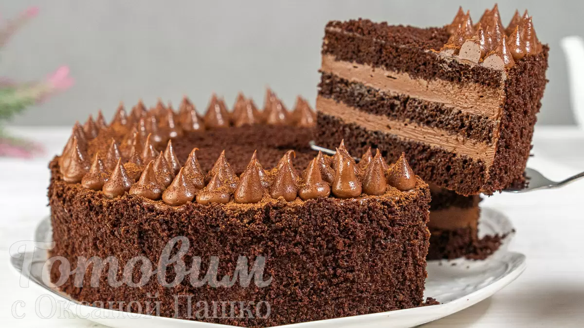 Невероятный шоколадный торт Трюфель: праздник для гурманов
