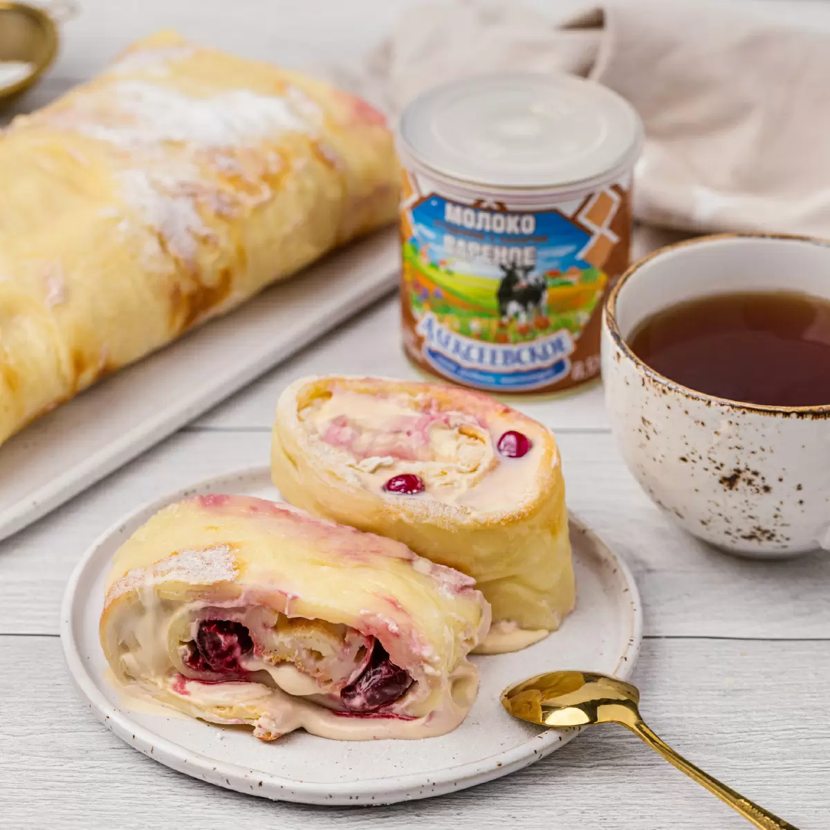 Нежный блинный десерт без жарки, который вас удивит