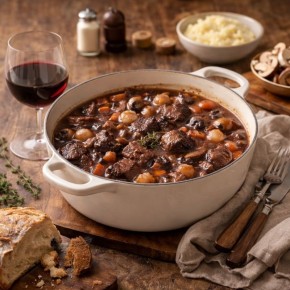 Говядина по-бургундски: секреты идеального блюда от La Redoute