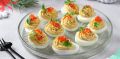 Фаршированные яйца с тунцом и сыром: Удивительная закуска на ваш стол