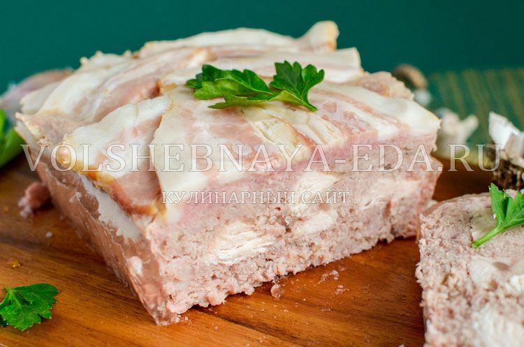 Секреты приготовления идеального мясного террина